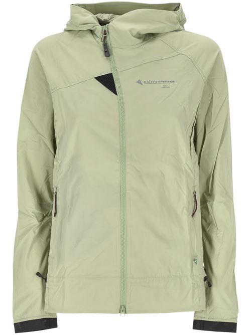 Nal . Women's Hooded Windbreaker Jacket KLATTERMUSEN | 10652W11SWAMP GREEN